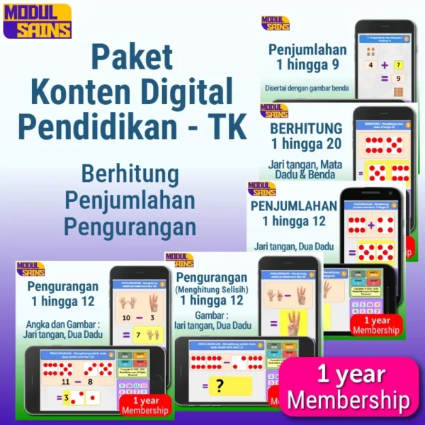 paket tk penjumlahan pengurangan